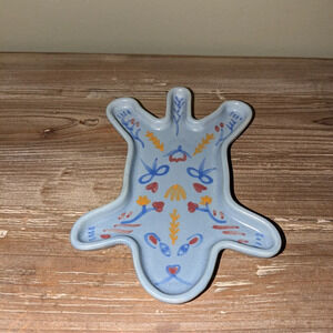 Urban Outfitters Blue Tiger Trinket Tray